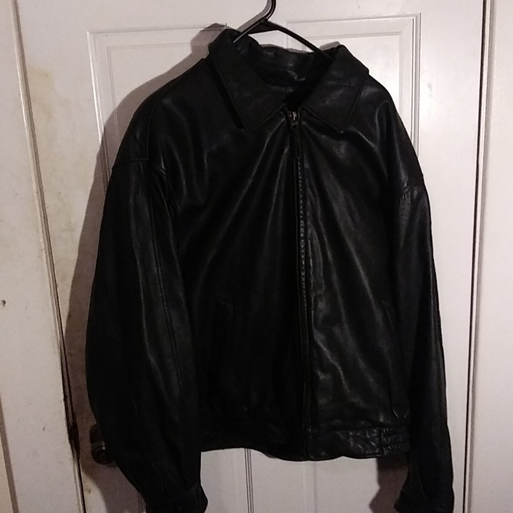 Sea dream leather black jacket